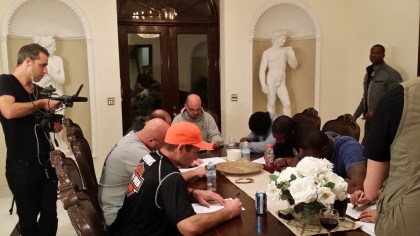 Peter Schaffer w-clients in Fla